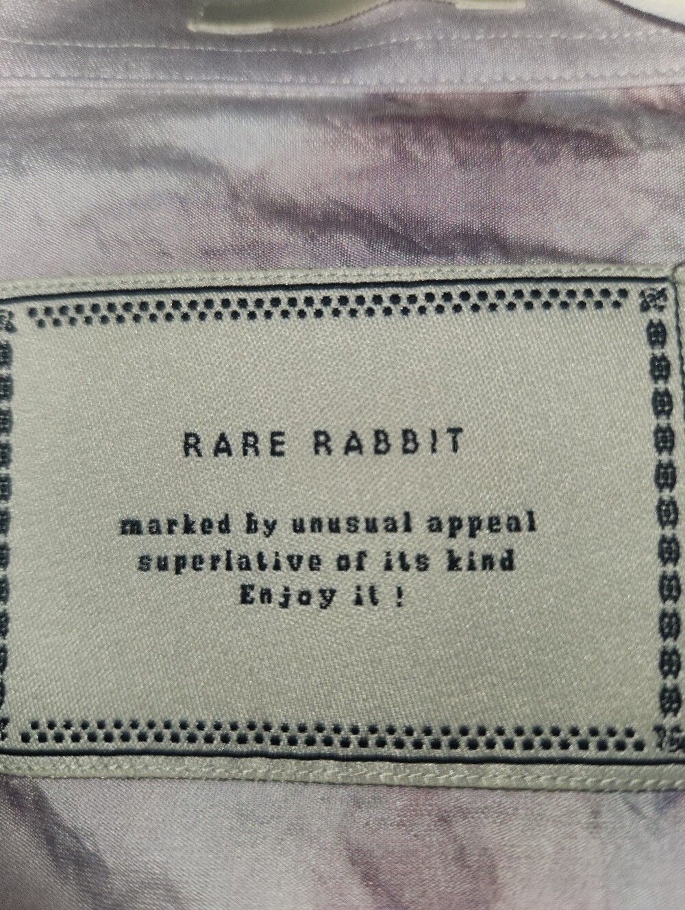 Rare Rabbit Men's Button-Up Shirt Size Large - Picture 3 of 9